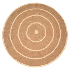 BASEMENT HOME - Alfombra Redonda 200Cm Natural