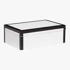 BASEMENT HOME - Caja 20X13Cm Laq Blanca