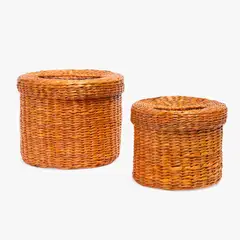 BASEMENT HOME - Set X 2 Cajas Red Naranjo