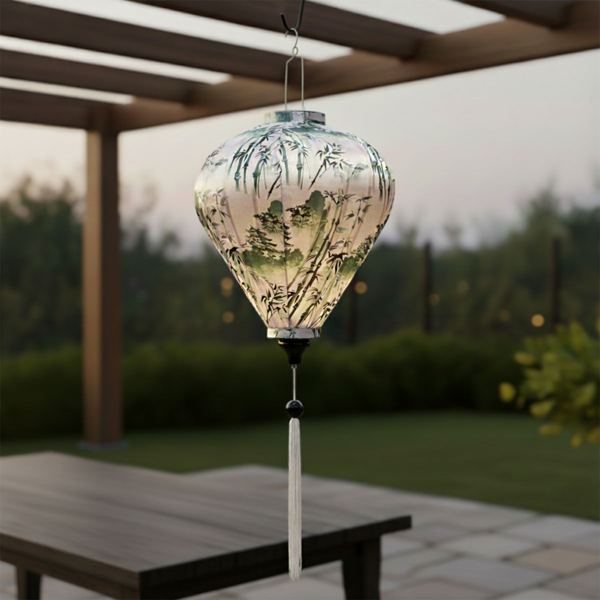 BASEMENT HOME - Lámpara De Seda 45X30 Cm  Basement Home