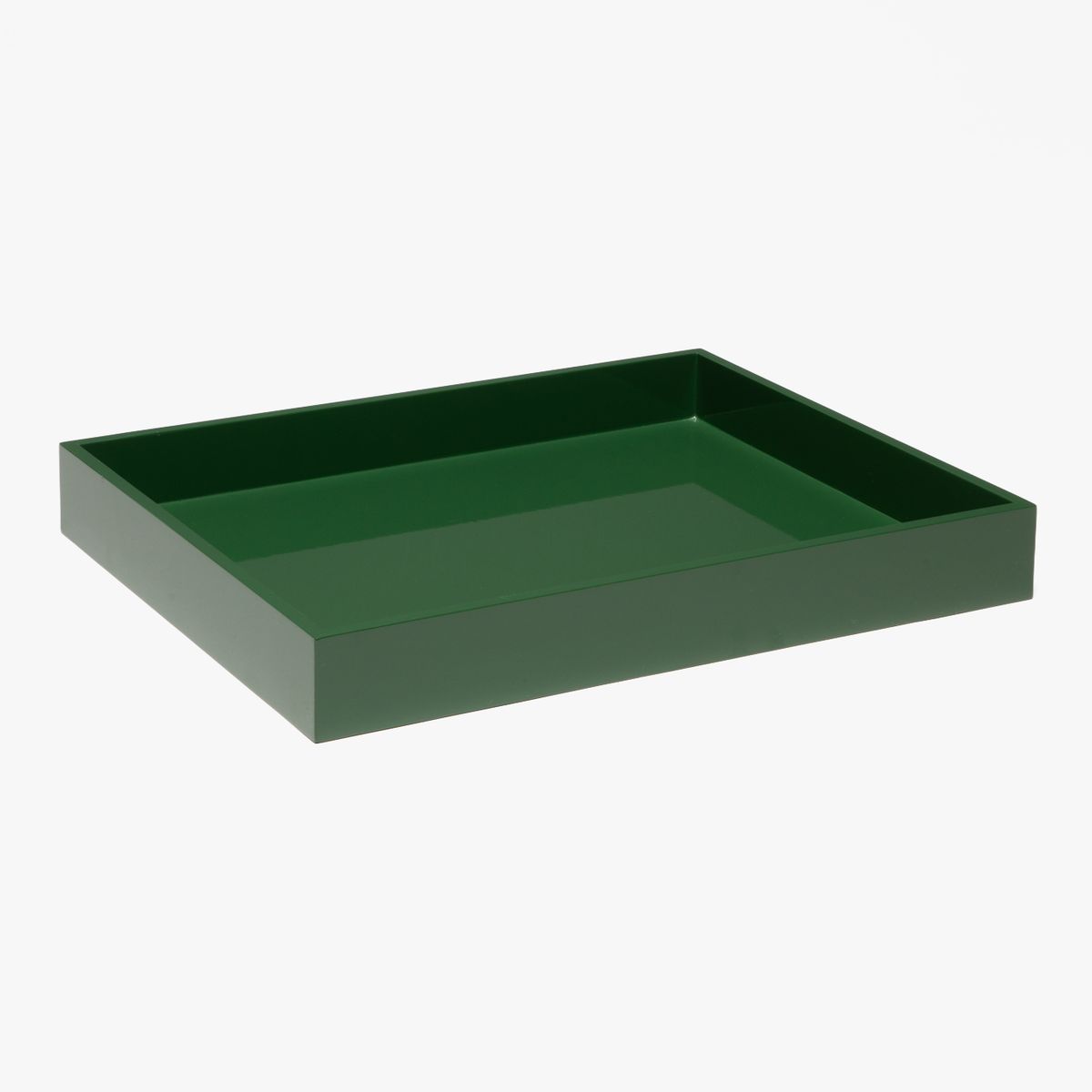 BASEMENT HOME - Bandeja Rectangular 45X35Cm Verde Basement Home