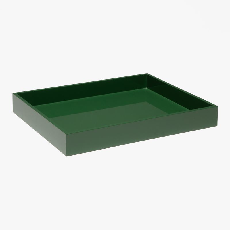 BASEMENT HOME - Bandeja Rectangular 45X35Cm Verde Basement Home
