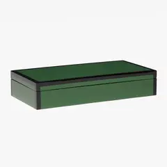BASEMENT HOME - Caja 33X16Cm Laq Verde