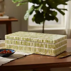 BASEMENT HOME - Caja Capiz 36X16 Cm