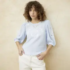 BASEMENT - Blusa Manga Larga Mujer