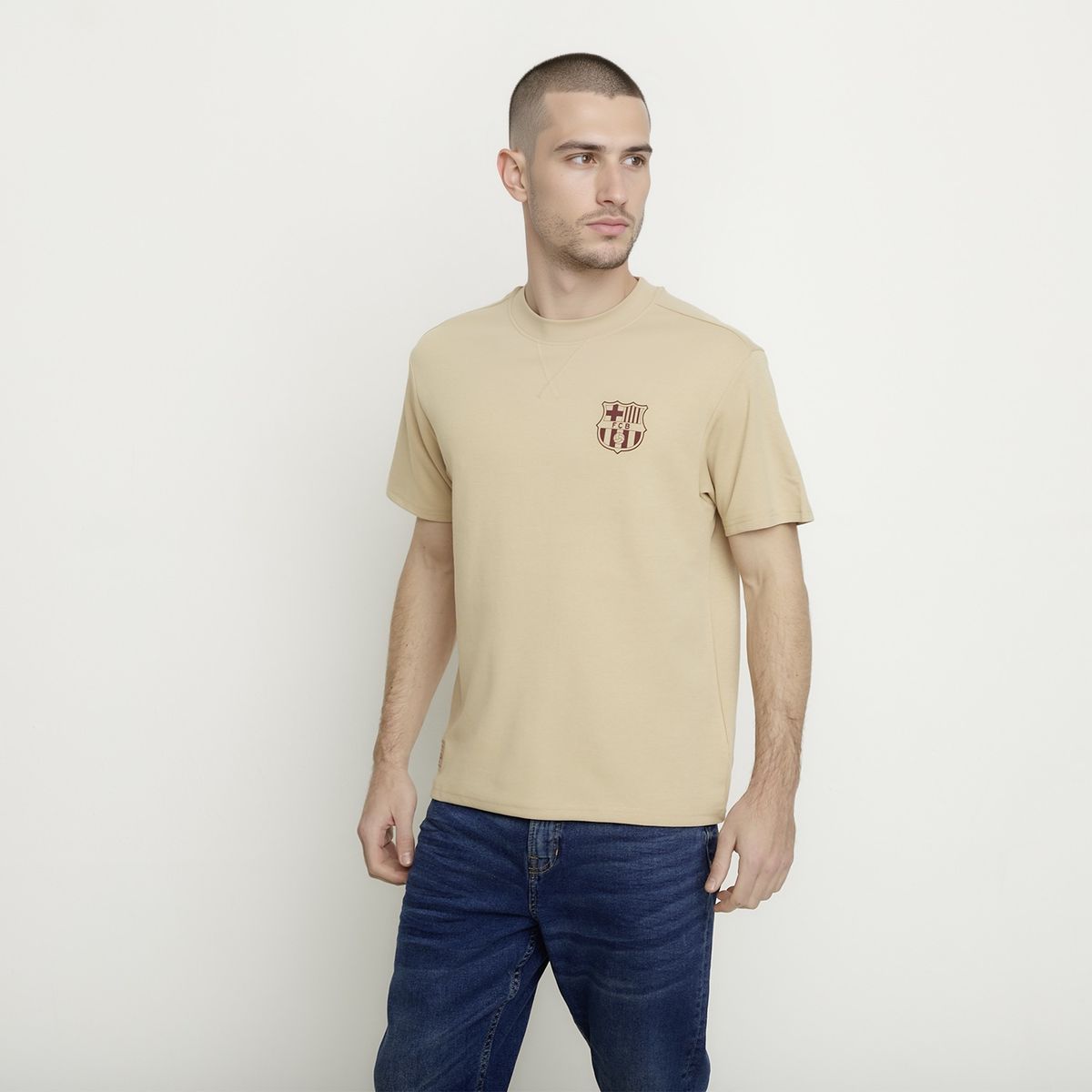 SOCCER - Polera de Fútbol Hombre Retro Barcelona