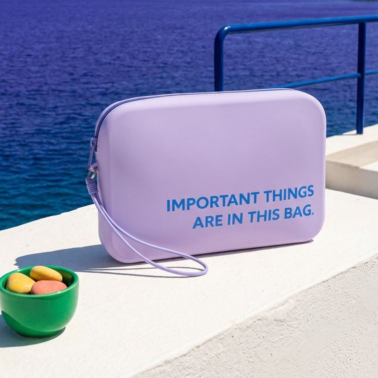 Estuche Silicona Xl Lila 26X17X4.5