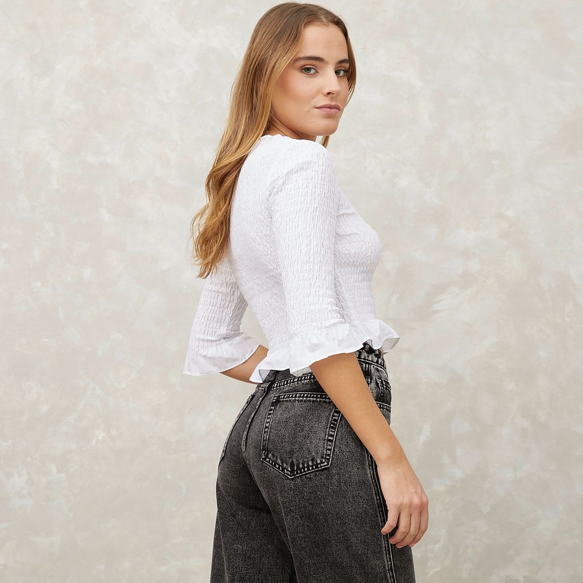 SYBILLA - Polera Algodón Mujer Sybilla