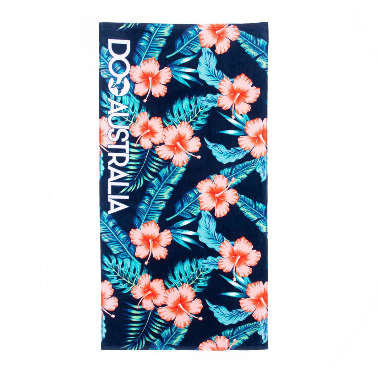 DOO AUSTRALIA - Toalla Pri Bloom Negro 80X160 Cm Doo Australia