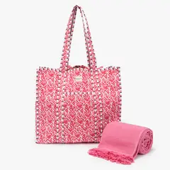 ROBERTA ALLEN - Bolso Toalla Jaipur Flor 80X160 cm