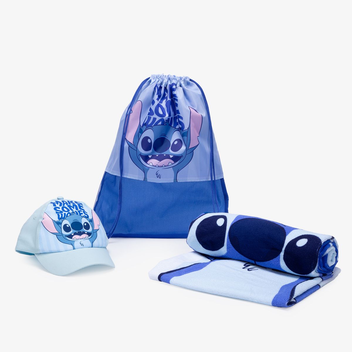 DISNEY - Set Play Inf Set Stitch Azul 70X140 Cm Disney
