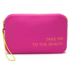 BENETTON - Estuche Sili Xl Rosa 26X17X4.5 Cm