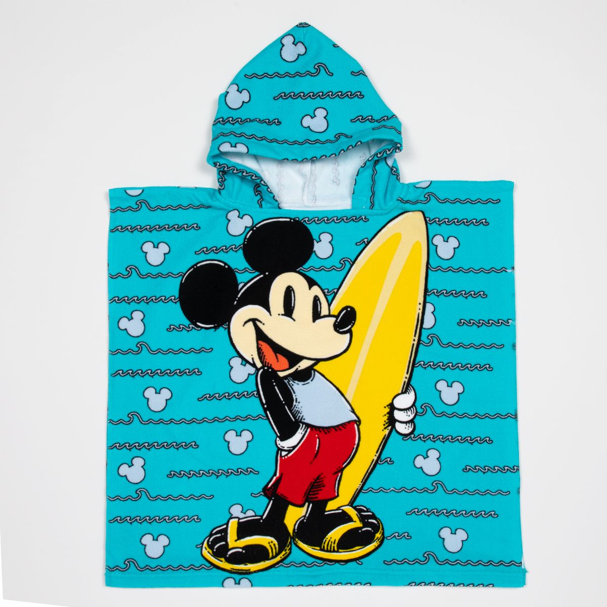 DISNEY - Capucha Capa Mickey Azul 60X120 Cm Disney