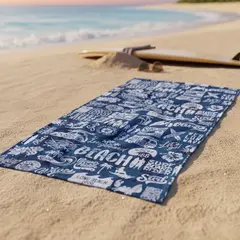 MICA - Toalla Pri Longboard Azul 80X160 Cm