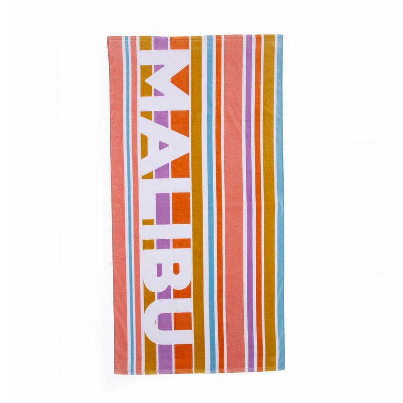 MICA - Toalla Pri Malibu Rosa 80X160 Cm Mica
