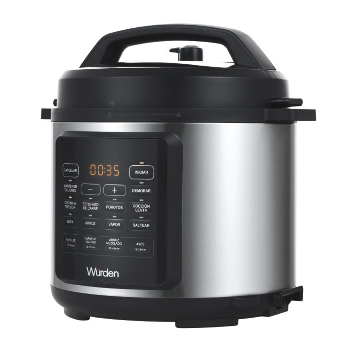 WURDEN - Olla Multifuncional 6 Litros Wec-Smartkoch8 Wurden