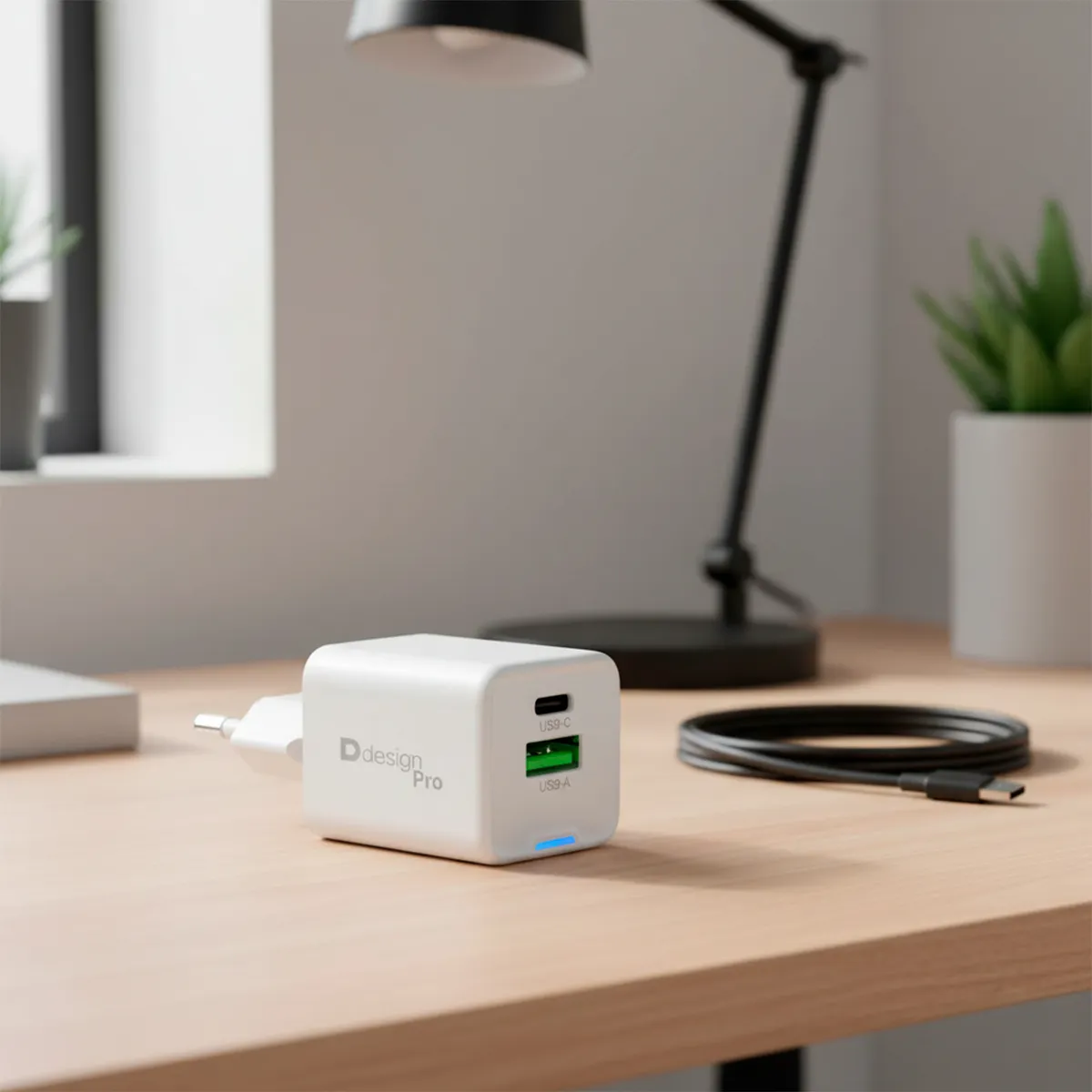 DDESIGN - Cargador Gan 35W Ddp-Chargn35 Ddesign