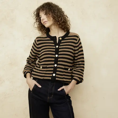 BASEMENT - Cardigan Algodón Mujer