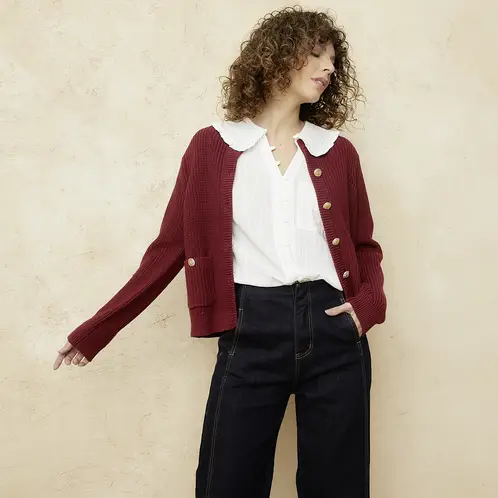 BASEMENT - Cardigan Algodón Mujer