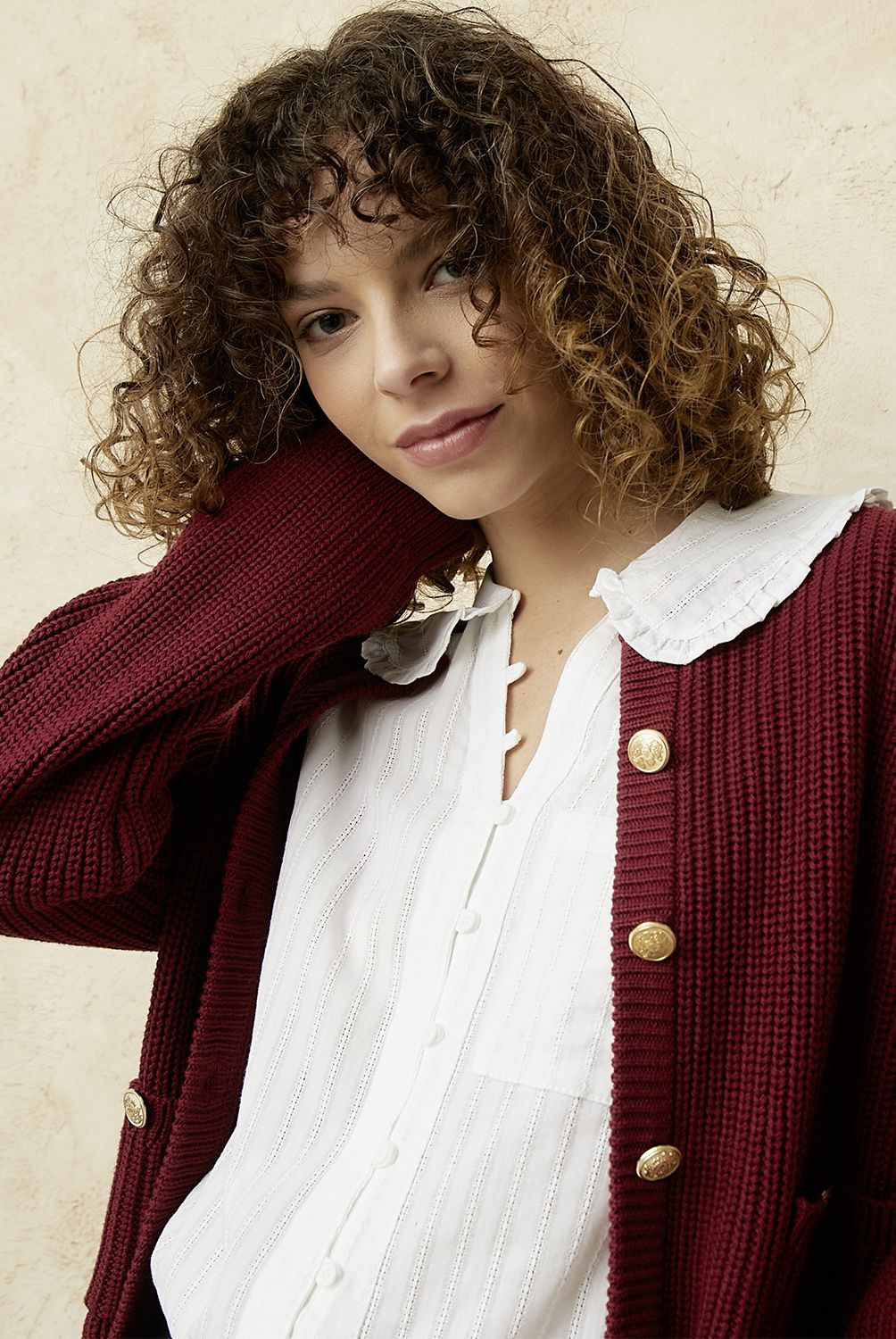 BASEMENT - Cardigan Algodón Mujer Basement