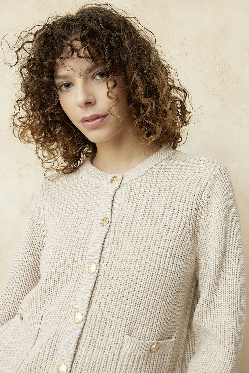 BASEMENT - Cardigan Algodón Mujer Basement