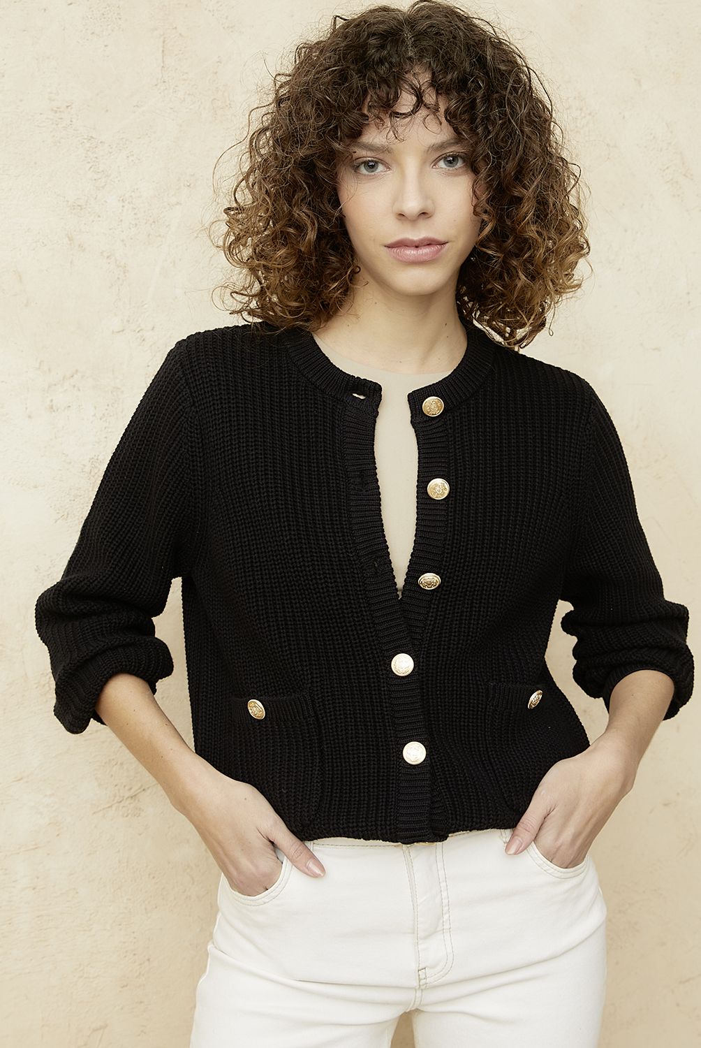 BASEMENT - Cardigan Algodón Mujer Basement