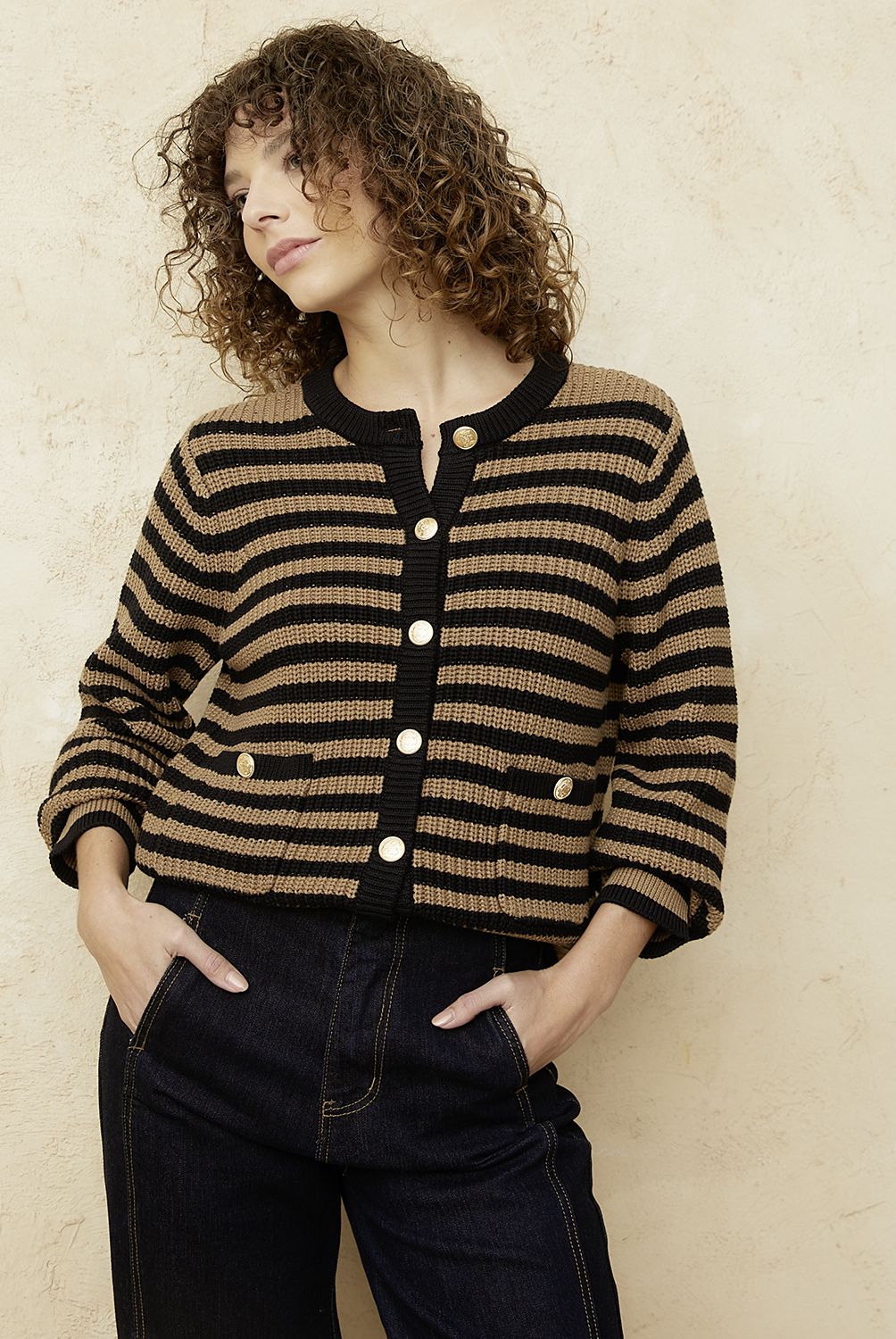 BASEMENT - Cardigan Algodón Mujer Basement
