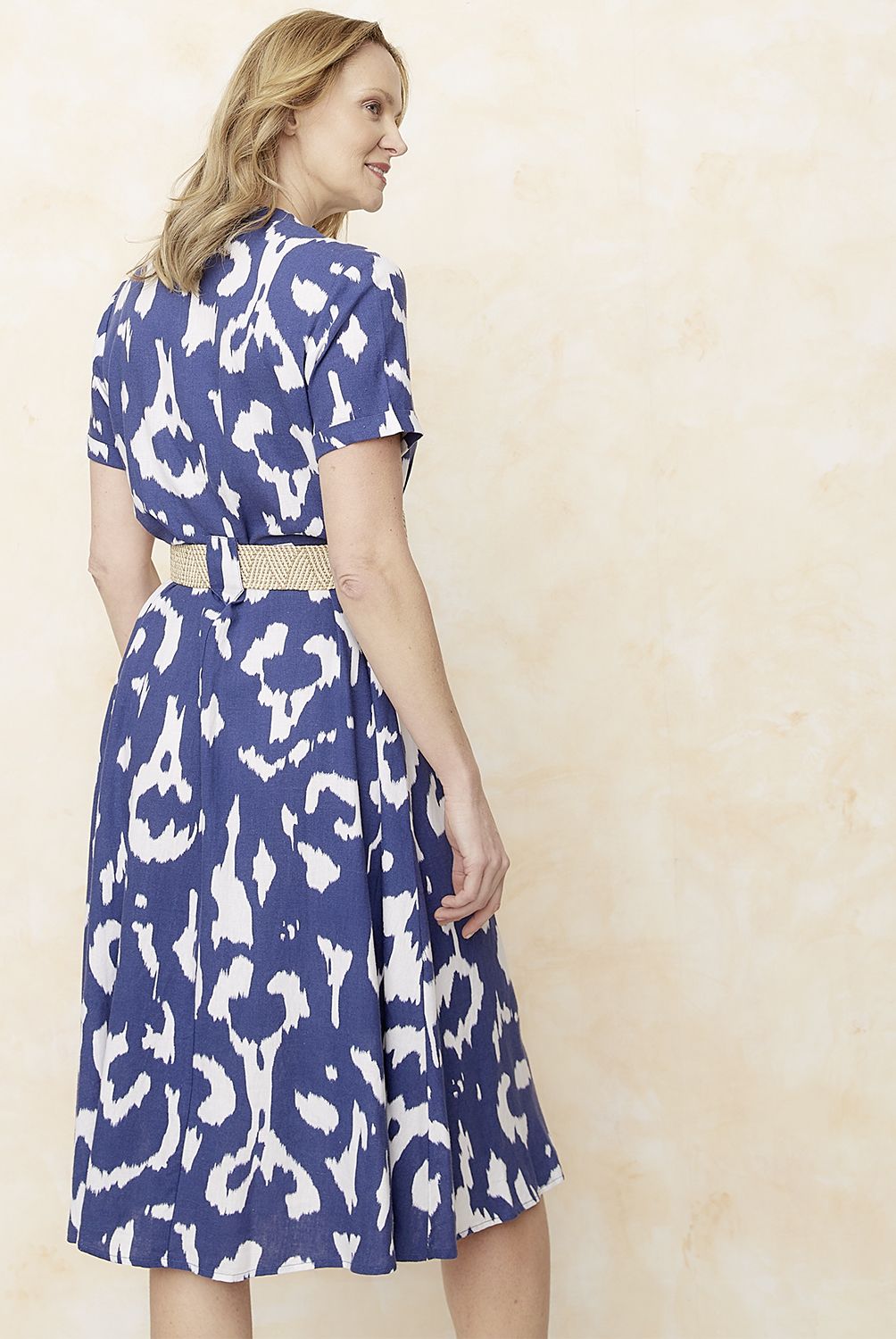 S COCCI - Vestido Corto Lino Mujer S.Cocci