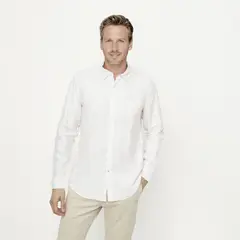 LA MARTINA - Camisa Casual Manga Lino Hombre