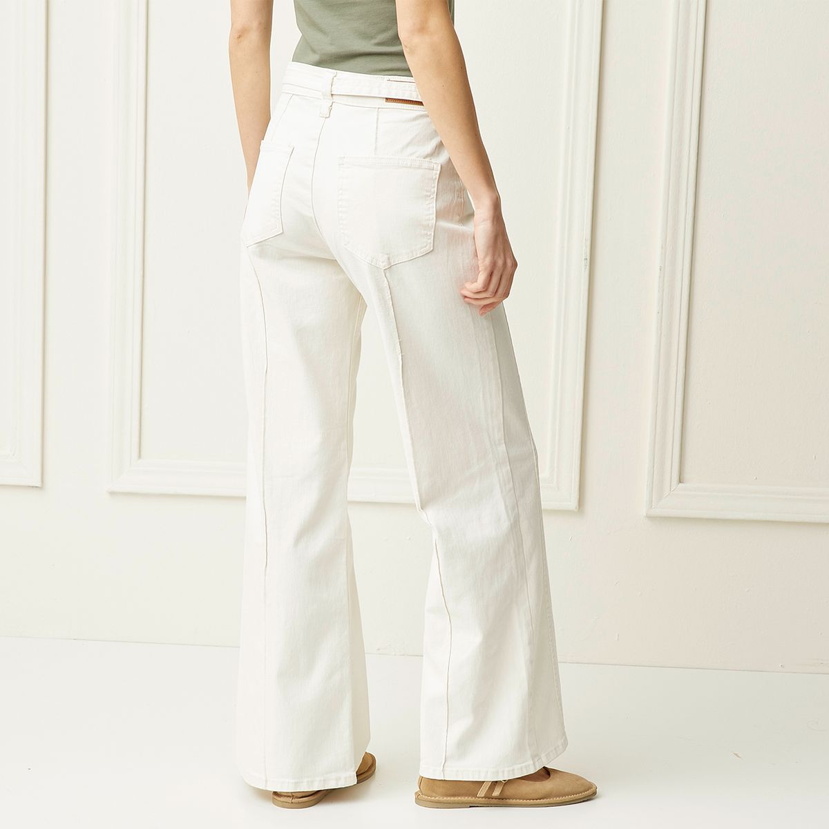 BASEMENT - Jeans Palazzo Mujer Basement