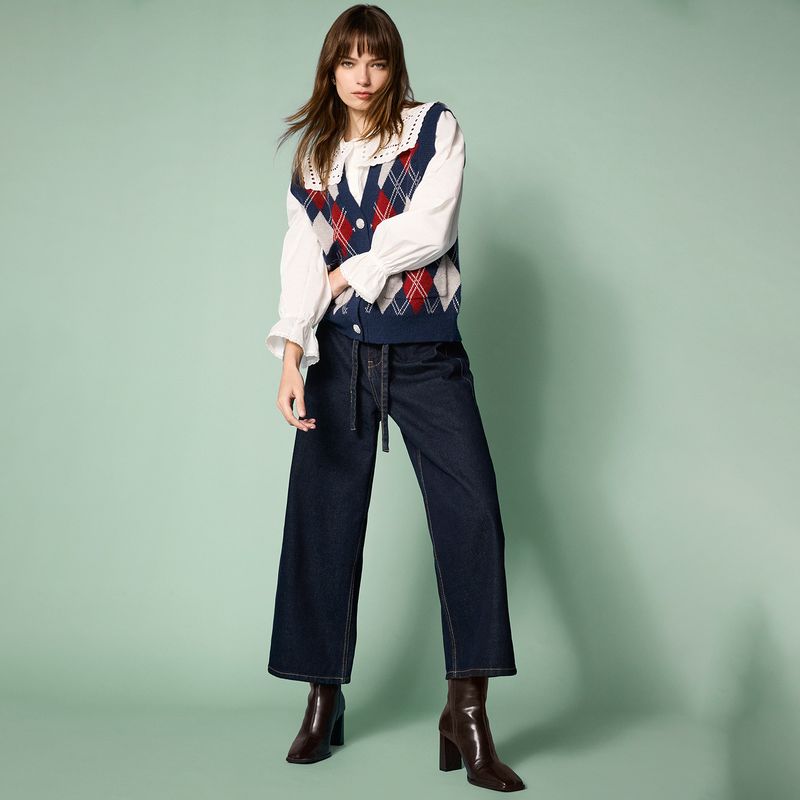 BASEMENT - Jeans Culotte Mujer Basement