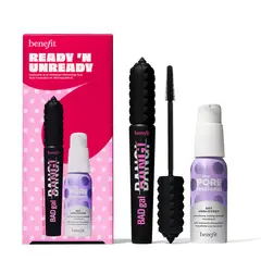 BENEFIT - Kit Máscara de Pestañas BADgal Bang! y Desmaquillante Get Unblocked Ready n Unready
