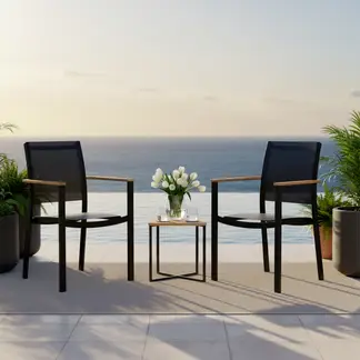 BASEMENT HOME - Par De Sillas Comedor Tommy