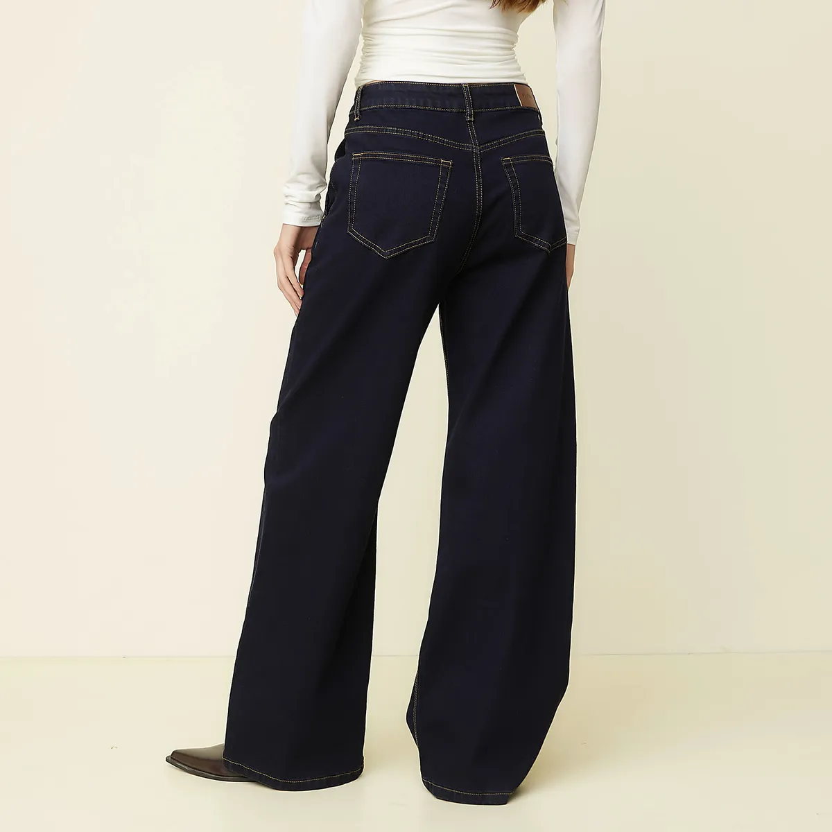 SYBILLA - Jeans Wide Leg Mujer Sybilla