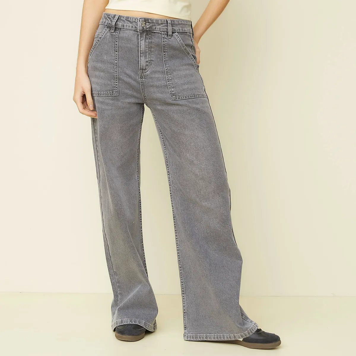 SYBILLA - Jeans Wide Leg Mujer Sybilla
