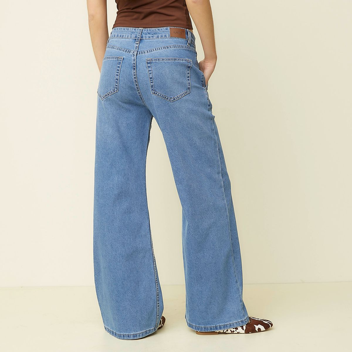 SYBILLA - Jeans Wide Leg Mujer Sybilla