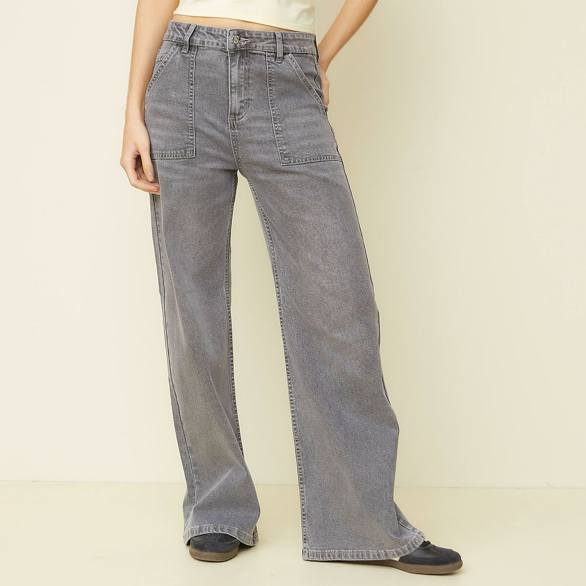SYBILLA - Jeans Wide Leg Mujer Sybilla