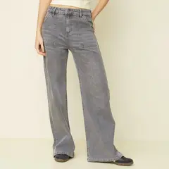 SYBILLA - Jeans Tiro Bajo Mujer