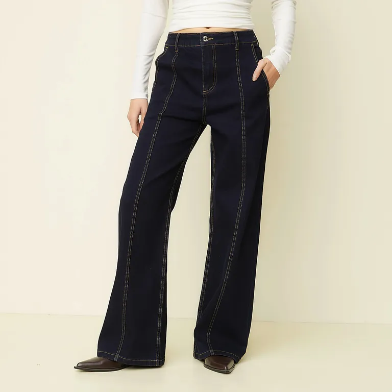 Jeans Wide Leg Mujer