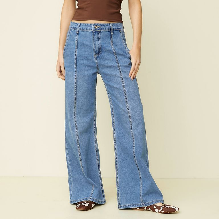 Jeans Wide Leg Mujer