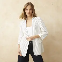 BASEMENT - Blazer Recto Mujer