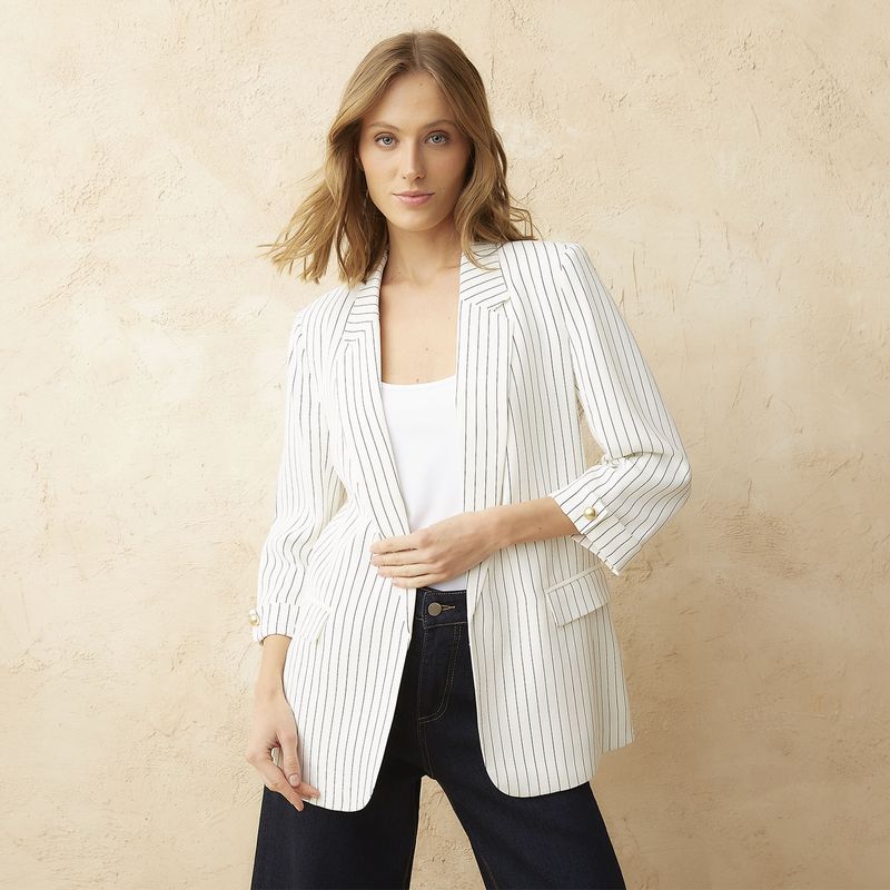 BASEMENT - Blazer Recto Mujer Basement