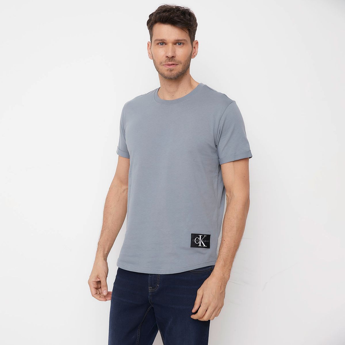 CALVIN KLEIN - Polera Manga Corta Hombre Calvin Klein