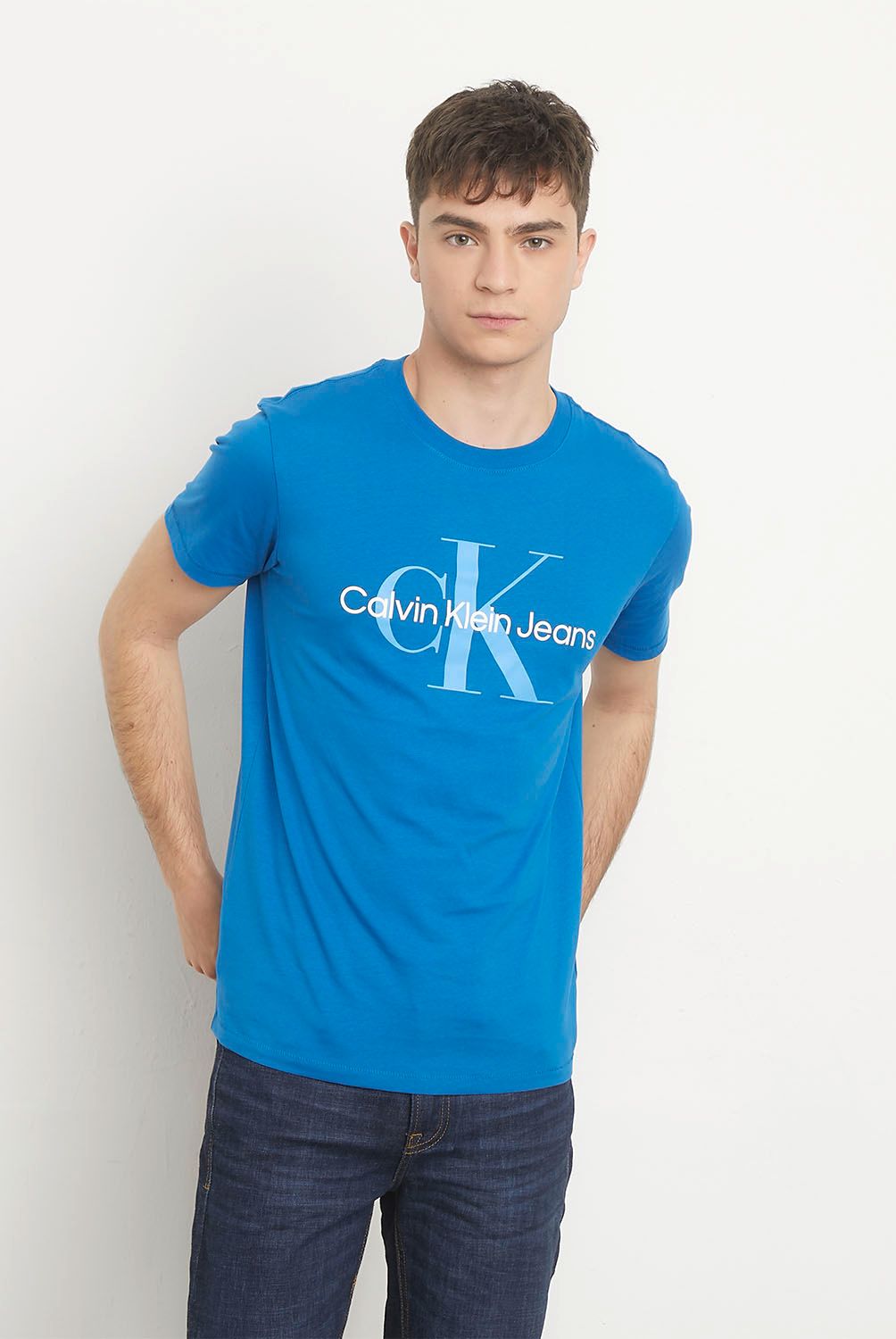 CALVIN KLEIN - Polera Manga Corta Hombre Calvin Klein