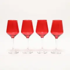 ROBERTA ALLEN - Set 4 Copas Vino Rojas