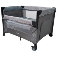 Cuna Colecho Pack And Play Ariel Gris
