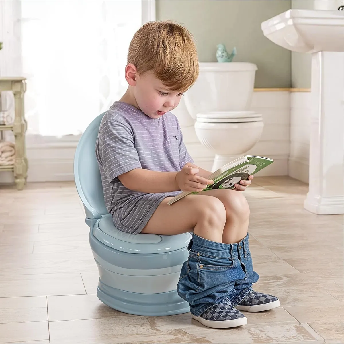 YAMP - Pelela Baño Bacinica Bari Gris Yamp