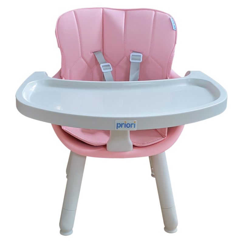 PRIORI - Silla Comer 3 En 1 Tango Rosa Priori