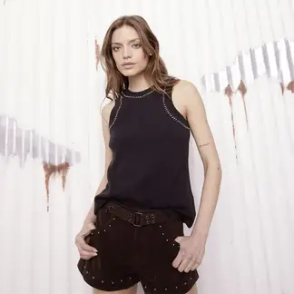 AMERICANINO - Polera Sin Mangas Algodón Mujer