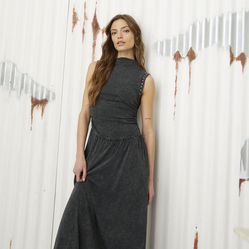 AMERICANINO - Vestido Largo Mujer Americanino